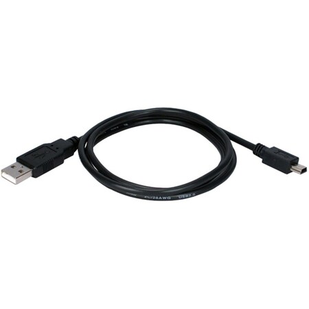 Qvs QVS CC2215M-03 3 ft. USB Male-to-Male miniUSB Charge-Sync Cable CC2215M-03